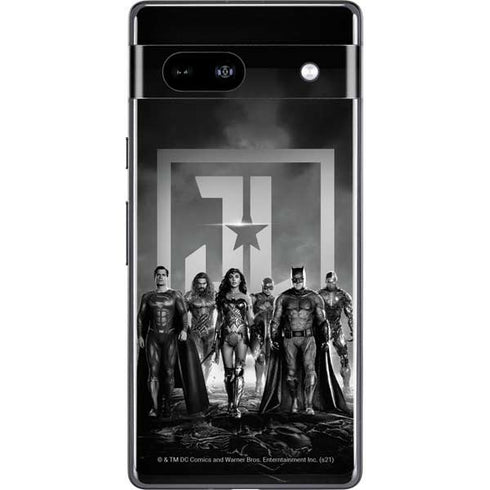 The Justice League (2017) Justice League Black and White Google Pixel 7a Skin